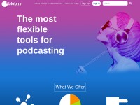 Desktop screenshot for blubrry.com