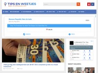 Desktop screenshot for tipsenweetjes.nl