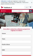How abebooks.it looks like on a mobile device such as an iPhone.