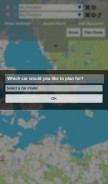 How abetterrouteplanner.com looks like on a mobile device such as an iPhone.