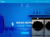 Desktop screenshot for midea.com