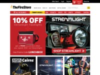 Desktop screenshot for thefirestore.com