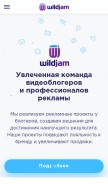 How abrikosmedia.ru looks like on a mobile device such as an iPhone.