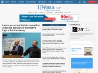 Desktop screenshot for ljworld.com