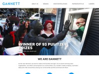 Desktop screenshot for gannett.com