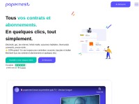 Screenshot of papernest.com