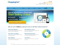 Desktop screenshot for 1shoppingcart.com