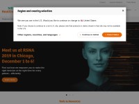 Desktop screenshot for siemens-healthineers.com