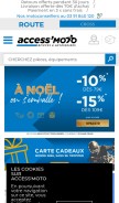 How access-moto.com looks like on a mobile device such as an iPhone.
