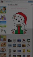 How acclaimimages.com looks like on a mobile device such as an iPhone.