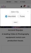 How accordequips.com looks like on a mobile device such as an iPhone.