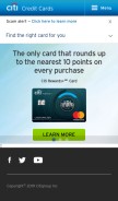 How accountonline.com looks like on a mobile device such as an iPhone.