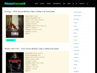 Desktop screenshot for filmestorrentx.com