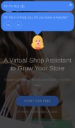 How acobot.ai looks like on a mobile device such as an iPhone.