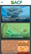 How acponline.org looks like on a mobile device such as an iPhone.