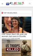 How actionnewsnow.com looks like on a mobile device such as an iPhone.