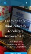 How activelylearn.com looks like on a mobile device such as an iPhone.