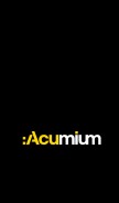 How acumium.com looks like on a mobile device such as an iPhone.