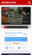 How acunn.com looks like on a mobile device such as an iPhone.