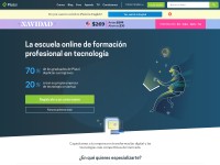 Desktop screenshot for platzi.com