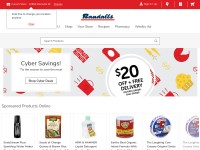 Desktop screenshot for randalls.com