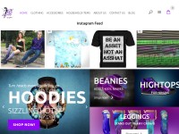 Desktop screenshot for ninjaartwear.com
