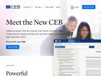 Desktop screenshot for ceb.com
