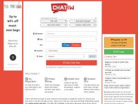 Desktop screenshot for chatiw.me