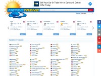 Desktop screenshot for meteotrend.com