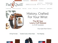 Desktop screenshot for padandquill.com