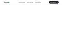 Desktop screenshot for android.com