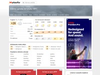Desktop screenshot for gismeteo.lt