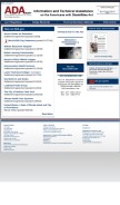How ada.gov looks like on a mobile device such as an iPhone.