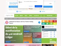 Desktop screenshot for algerie360.com