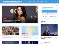 Desktop screenshot for thewealthrecord.com