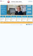 How adacare.com looks like on a mobile device such as an iPhone.