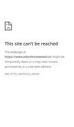 How adarshrosewood.co looks like on a mobile device such as an iPhone.
