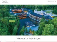 Desktop screenshot for crystalbridges.org