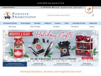 Desktop screenshot for positivepromotions.com