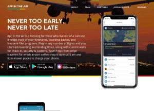 How add.flights looks like on a tablet such as an iPad.