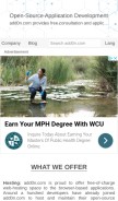 How add0n.com looks like on a mobile device such as an iPhone.