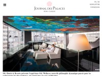 Desktop screenshot for journaldespalaces.com
