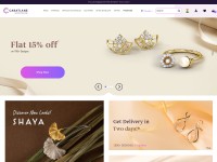 Desktop screenshot for caratlane.com