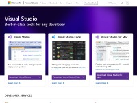 Desktop screenshot for visualstudio.com