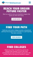 How adegreewithaguarantee.com looks like on a mobile device such as an iPhone.