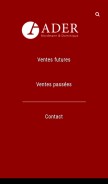 How ader-paris.fr looks like on a mobile device such as an iPhone.