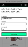 How adidassporteyewear.com looks like on a mobile device such as an iPhone.