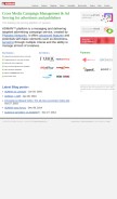 How adman.gr looks like on a mobile device such as an iPhone.