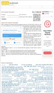 How adminsub.net looks like on a mobile device such as an iPhone.