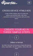 How adstudiomobile.com looks like on a mobile device such as an iPhone.